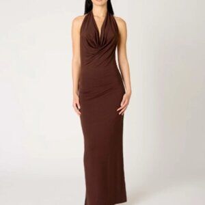 NIA Xenia Dress Brown